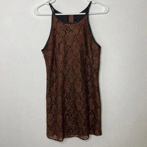 Vintage Eminance Women’s Mini Dress Lace Size Small Fairycore Grunge MiUSA